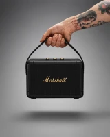 Беспроводная колонка Marshall Kilburn II, Чёрный / Латунь, (Black&Brass)
