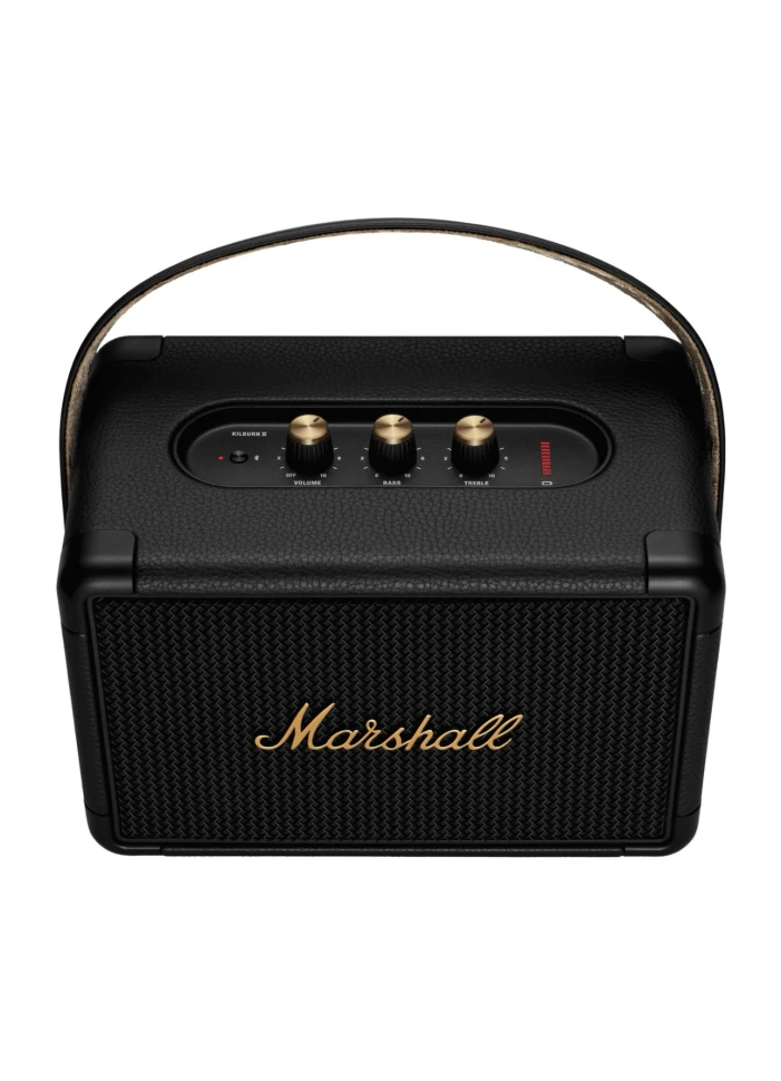 Беспроводная колонка Marshall Kilburn II, Чёрный / Латунь, (Black&Brass)