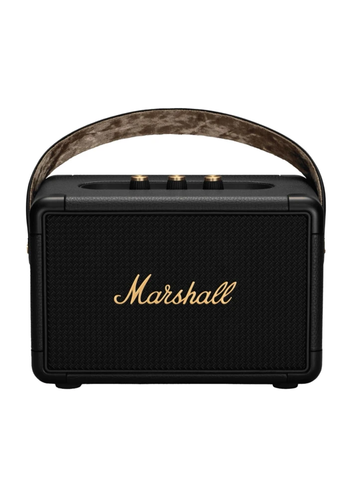 Беспроводная колонка Marshall Kilburn II, Чёрный / Латунь, (Black&Brass)