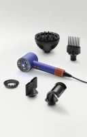 Фен Dyson Supersonic HD16, Nural Vinca Blue/Topaz orange (Синий)