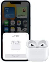 Наушники Apple AirPods 3 (2022), белые с беспроводной зарядкой