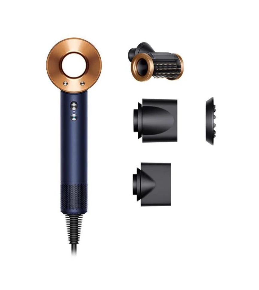 Фен Dyson Supersonic HD15, Синий/Бронзовый