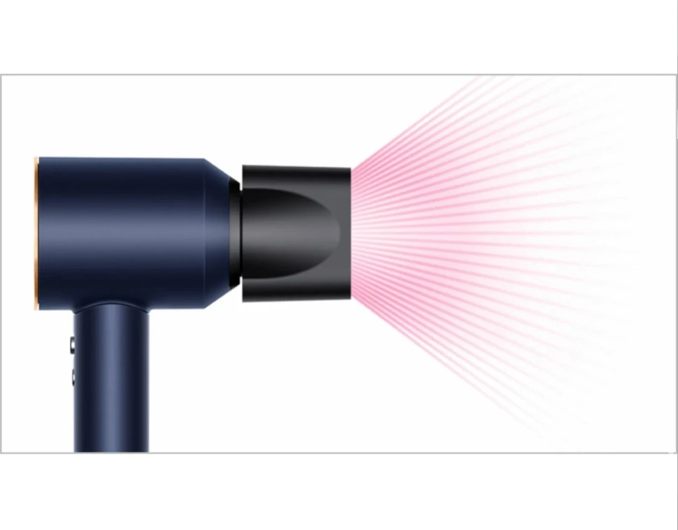 Фен Dyson Supersonic HD15, Синий/Бронзовый