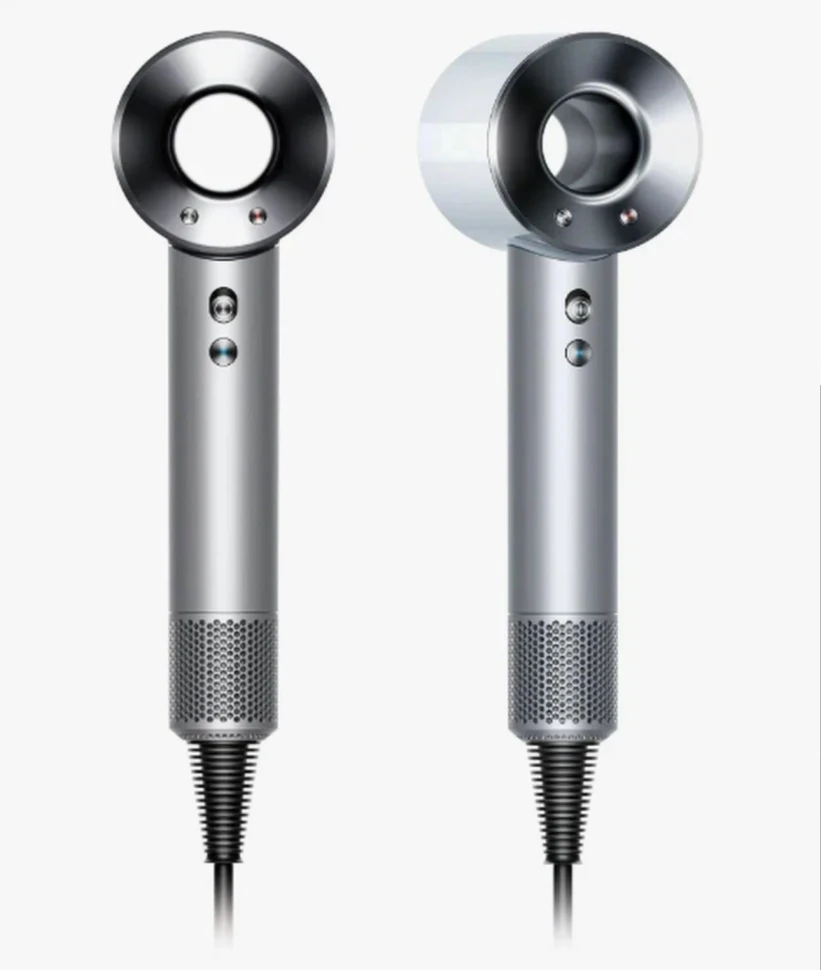 Фен Dyson Supersonic HD03, Белый, 4 насадки