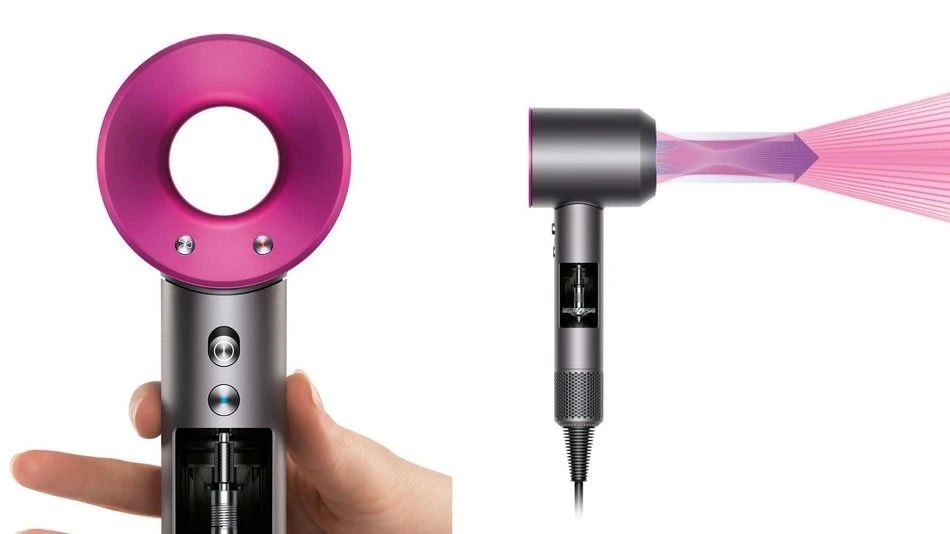 Фен Dyson Supersonic HD03, Purple, 4 насадки