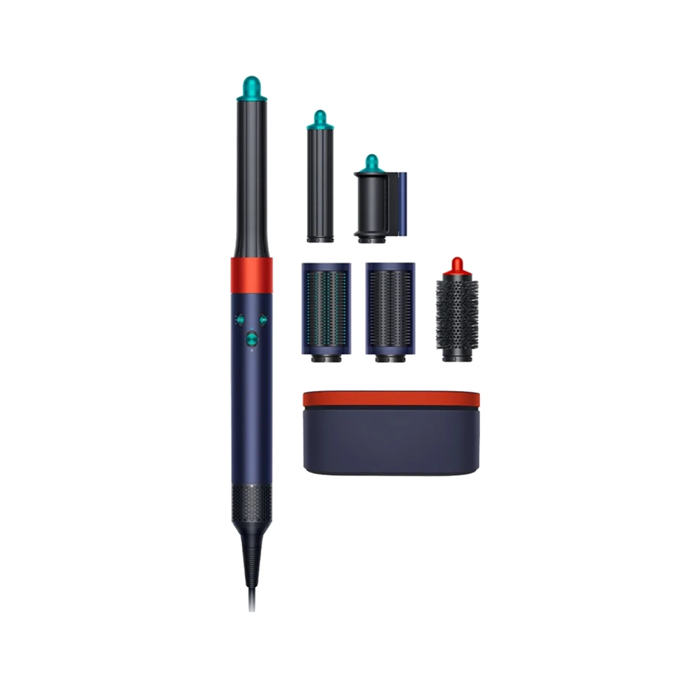Стайлер Dyson Airwrap Complete Long HS05 Prussian blue / Topaz orange + Кейс